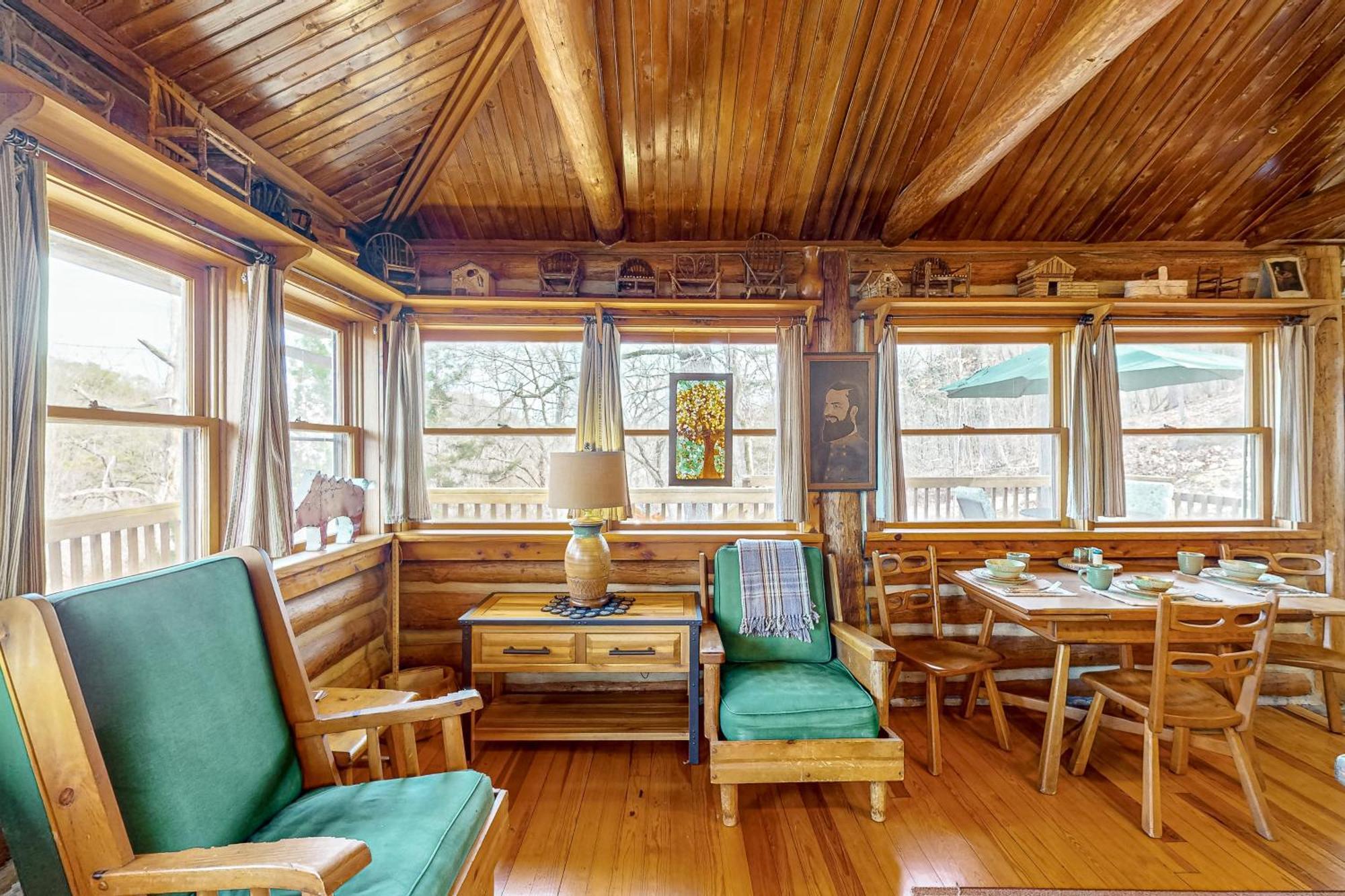 Lake Lucerne - Treehouse Cabin #01 Eureka Springs Dış mekan fotoğraf
